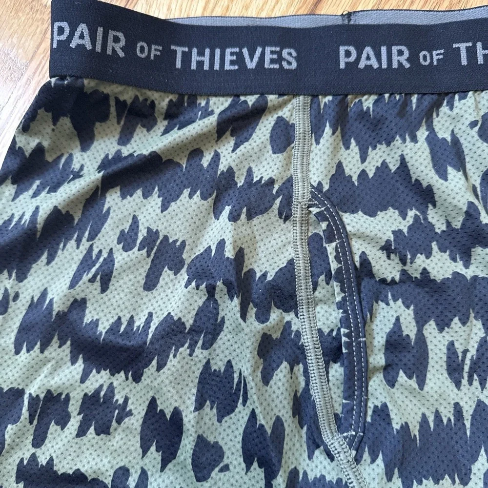 Men's Pair of Thieves SuperFit Vented Mesh Boxer Brief Underwear Size Small